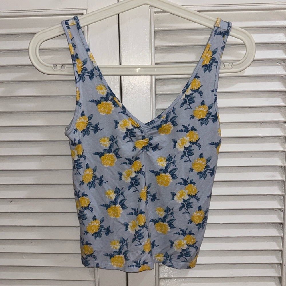 Floral tank top